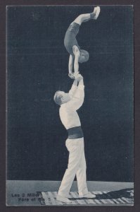 Vintage postcard Germany Circus Two Millers Father and Son