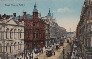 Trolleys On Royal Avenue Belfast Northern Ireland