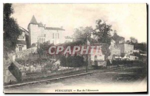 Postcard Old Street of Perigueux Trough