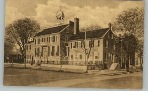 New Castle DE Court House Postcard