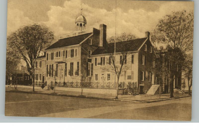 New Castle DE Court House Postcard