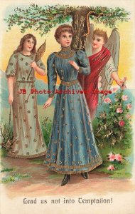 8 Postcard Set, ASB No 264, Lords Prayer, Angels, Children