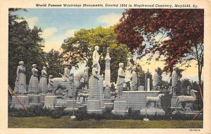 World Famous Wooridge Monuments Erected 1894   Mayfield Kentucky  