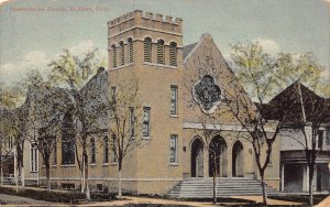 J74/ El Reno Oklahoma Postcard c1910 Presbyterian Church 371