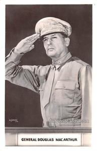 General Douglas MacArthur Real Photo Unused 