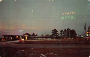 Folkston Georgia 1963 Postcard Tahiti Motel