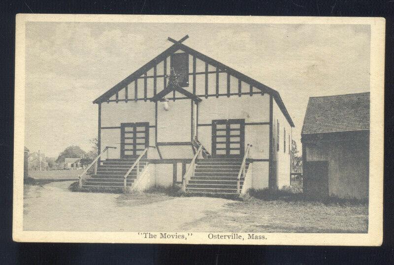 OSTERVILLE MASSACHUSETTS MASS. THE MOVIES THEATRE VINTAGE POSTCARD