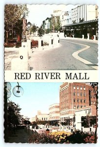 FARGO, North Dakota ND ~ Broadway RED RIVER MALL Shopping Center 4x6 Postcard