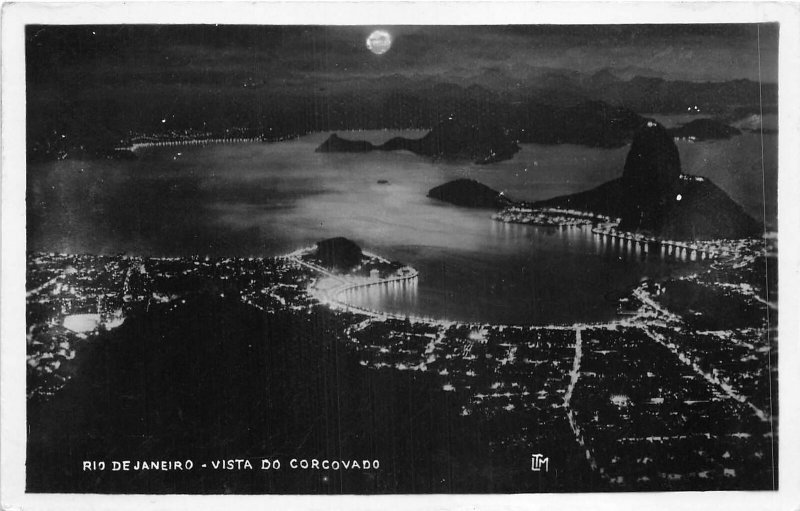 Lot121 rio de janeiro vista do corcovado real photo brasil