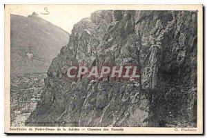 Postcard Old Shrine of Our Lady of La Salette Roads Tunnels