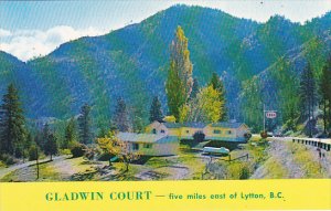 Canada Gladwin Court and Esso Gas Station Lytton British Columbia