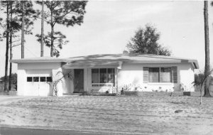 G16/ Orlando Florida RPPC Postcard 1955 Home Residence Advertising