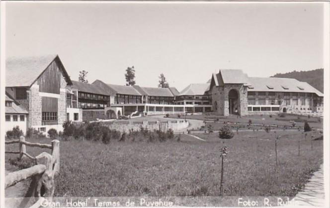 Chile Gran Hotel Termas de Puyehue Real Photo