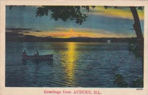 Illinois Greetings From Auburn 1942