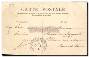 Old Postcard Villeneuve sur Yonne General view