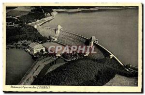 Germany Old Postcard Der Molne See Talsperre Kreis Soest (dam dam)