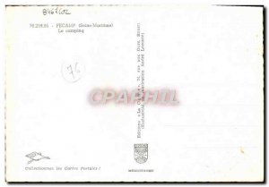 Modern Postcard Fecamp Camping