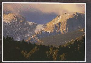 Otis and Hallet Peaks Rocky Mountains CO Postcard BIN