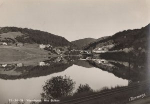 Vossebanen Mot Bolken Bulken Norway Railroad Postcard