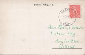 Finland Turku Abo Vintage RPPC  03.61