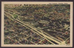 Gulf Freeway,Houston,TX Postcard