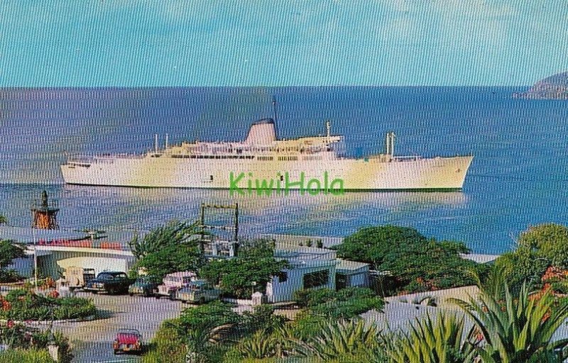 Postcard Ship M/S Victoria