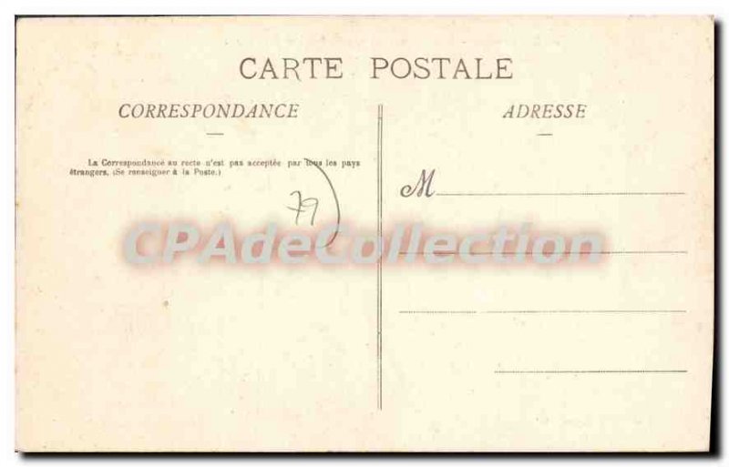 Postcard Old House Thouars Chateau De Force Since 1871