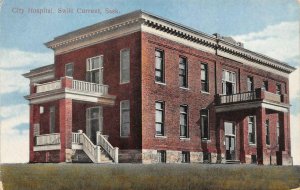 City Hospital, Swift Current, Saskatchewan, Canada 1916 Vintage Postcard