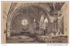 RP, Interior, SABY KYRKA, Sweden, 1920-1940s