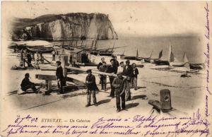 CPA ETRETAT-Un Cabestan (347720)