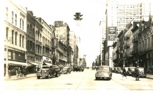 Postcard RPPC Vew of  Pacific Avenue in Tacoma, WA.