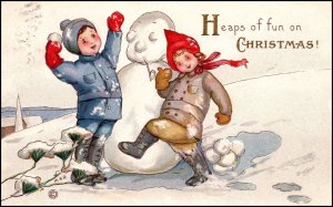 Christmas Children Snowman