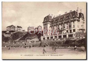 Old Postcard Granville Cliffs and the Normandy Hotel