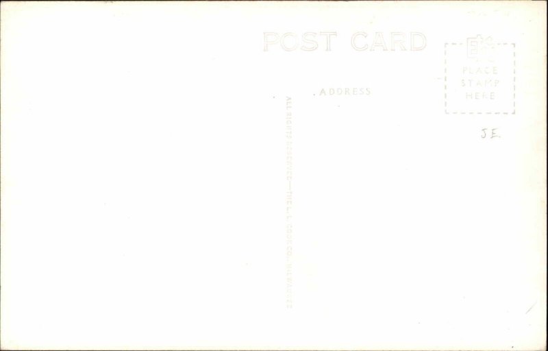 Apopka FL Street Scene Drug Store Real Photo Postcard