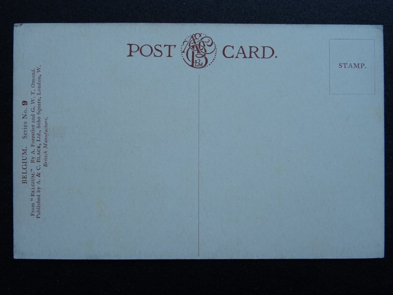 Belgium Adinkerke ADINKERQUE At The Kermesse c1908 Postcard by A.& C. Black