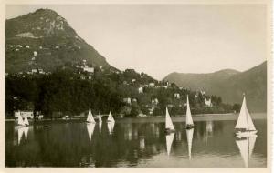 Switzerland - Lugan, Monte Bre - RPPC