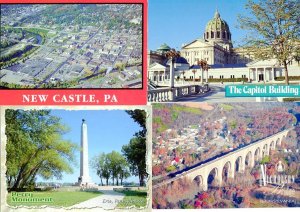 PENNSYLVANIA: Lot of (4) Modern View Picture Postcards (Continental 4X6)