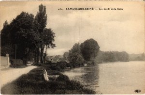 CPA Samois Les Bords de la Seine FRANCE (1300928)