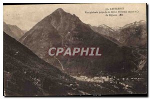 Old Postcard Cauterets general view from the Reine Hortense