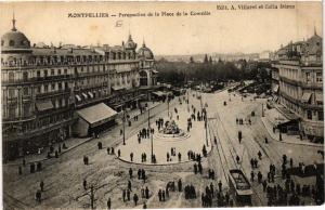 CPA MONTPELLIER - Perspective de la Place de la Comédie (511239)