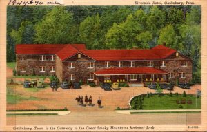 Tennessee Gatlinburg Riverside Hotel Curteich