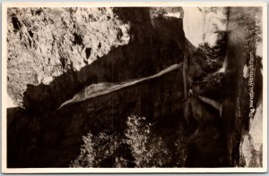 The Waterfall Meiring's Poach Sightseeing Falls Real Photo RPPC Postcard