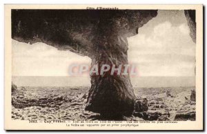 Cap Frehel Old Postcard Toul an Invern or hole in the & # 39enfer