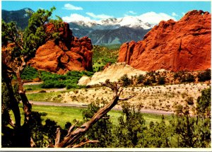 Colorado Pikes Peak and The Gateway To The Garden Of The Gods