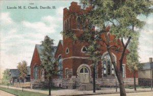 Church Lincoln M E Church Danville Illinois 1909