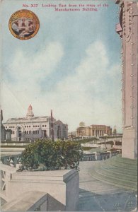 1909 View from Manufacturers Building Alaskan Yukon Pacific Expo Seattle WA C829 