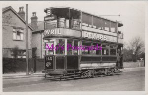 Nottinghamshire Postcard - Nottingham Tram 148 Signed Market Place  RS38234