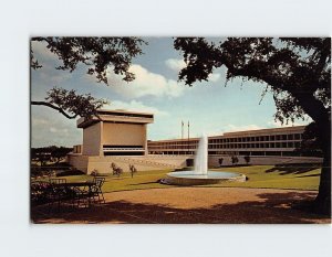 Postcard The Lyndon B. Johnson Library and the Sid Richardson Hall, Austin, TX