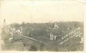 Postcard RPPC Minnesota Vernon Center Birdseye View 23-2494