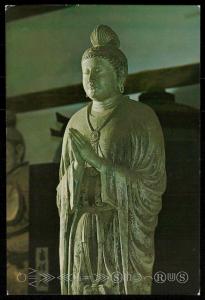 The Statue of Gakko Bosatsu or Moonlight Buddhist Saint